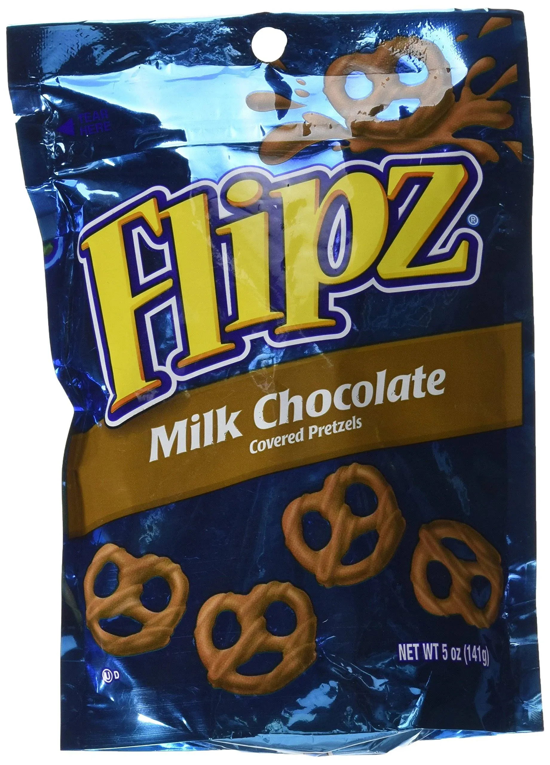 Flipz Milk Chocolate Covered Pretzels