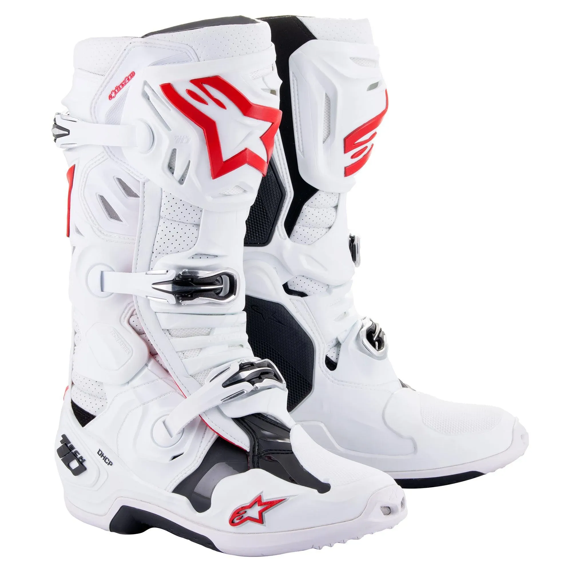 Alpinestars Tech 10 Supervented Night Navy White Rainbow