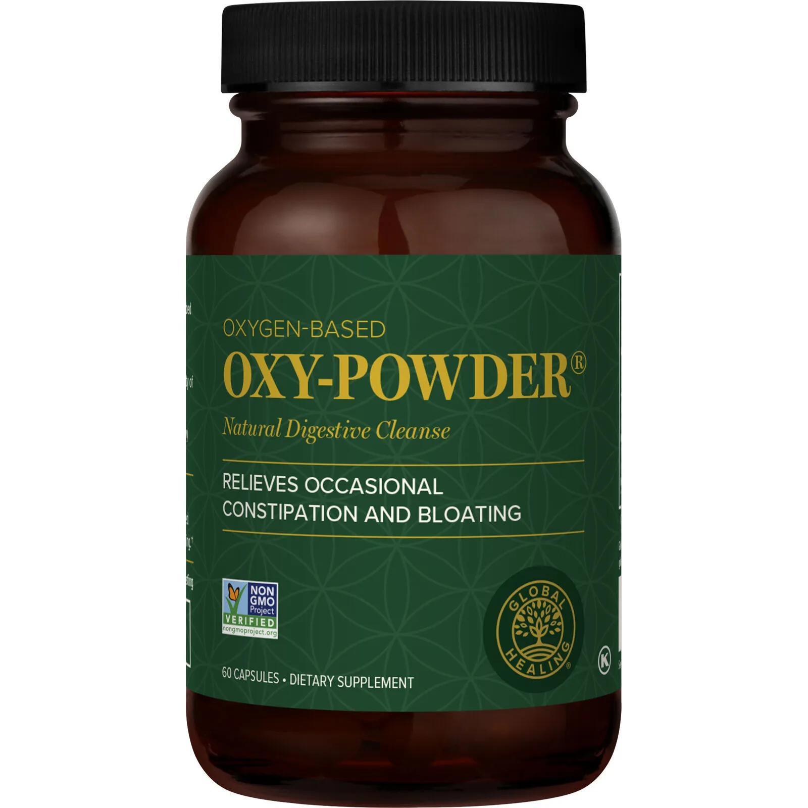 Oxy-Powder Natural Detox Pills For Constipation Relief, 120 Ct**FAST FREE SHIP**