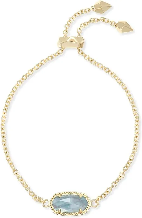 Kendra Scott Elaina Bracelet Gold Dichroic Glass