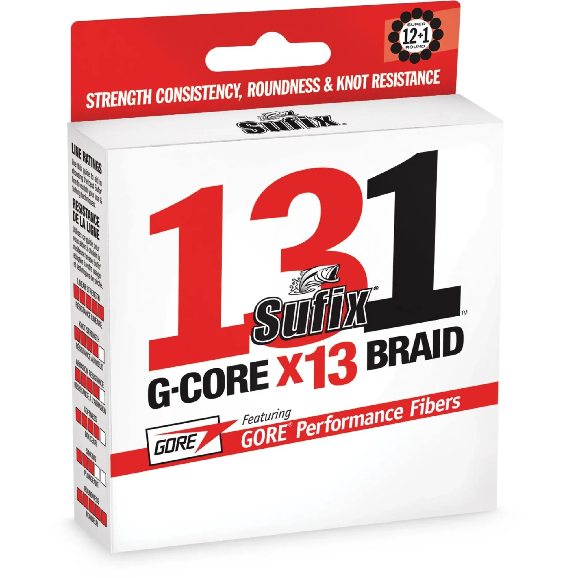 Sufix G-Core X13 Braid Line 80 Lb Test 150 Yards Green ~ New