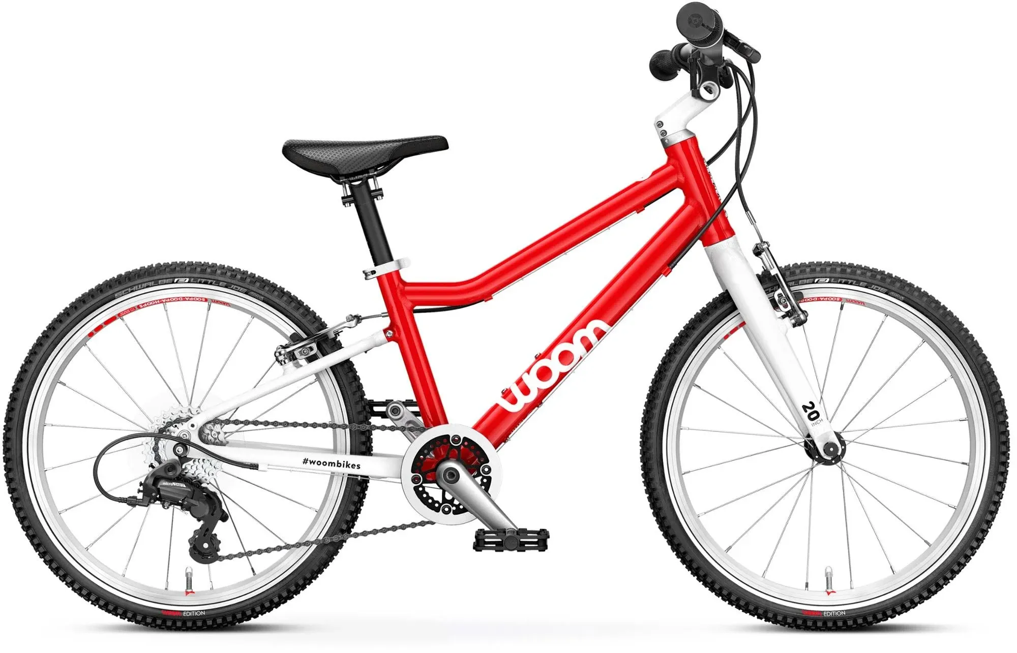 Woom Original 4 Kids' Bike Red 20 in