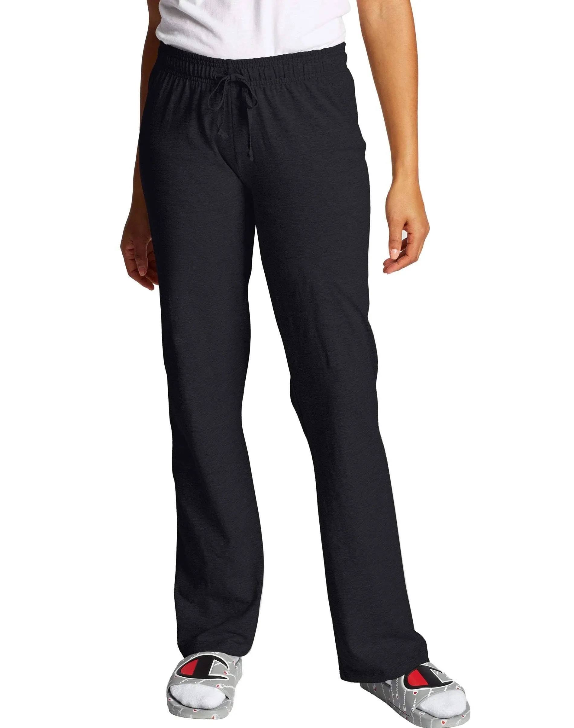 Champion Women's Jersey Pants Granite Heather