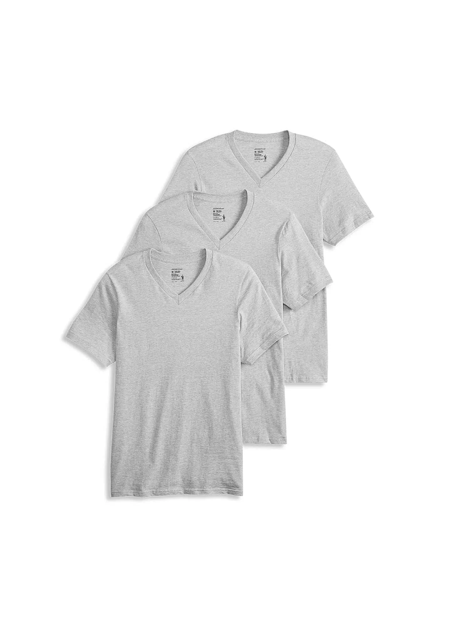 Men's Jockey® Classic 3-pack V-Neck Tees