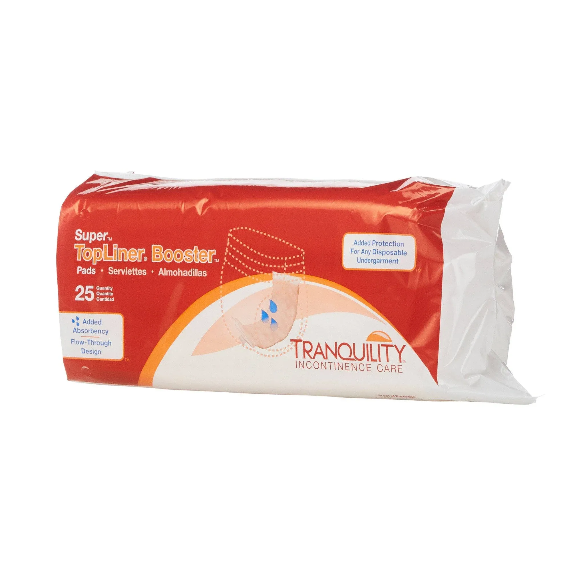 Tranquility TopLiner Super Booster Pad - Pack | 25