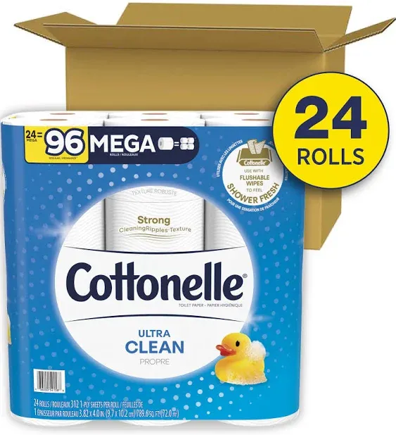 Cottonelle Toilet Paper Ultra CleanCare