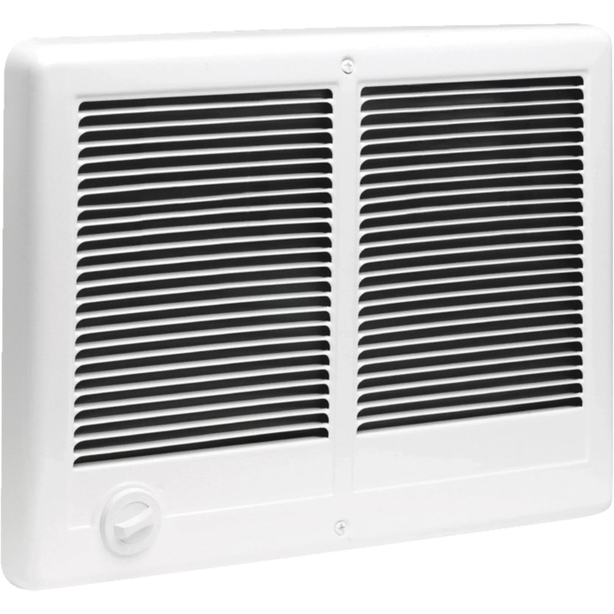 Cadet Com-Pak Twin Electric Wall Heater Complete Unit with Thermostat (Model: CSTC402TW, Part: 67527), 13648/10236 BTU, 240/208 Volt, 4000/3000 Watt, White