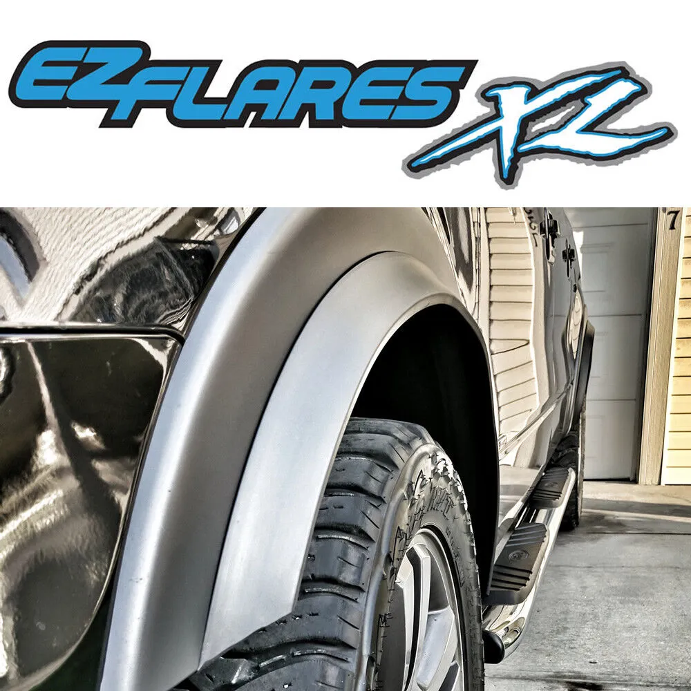 EZ Flares XL Universal Flexible Rubber Fender Flares Easy Peel &amp; Stick FORD 2