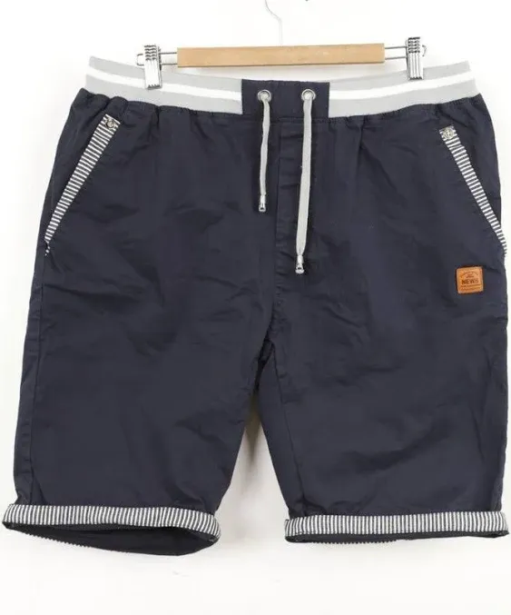 Tansozer Men's Shorts Casual Classic Fit Drawstring Shorts With Pockets - Men ...