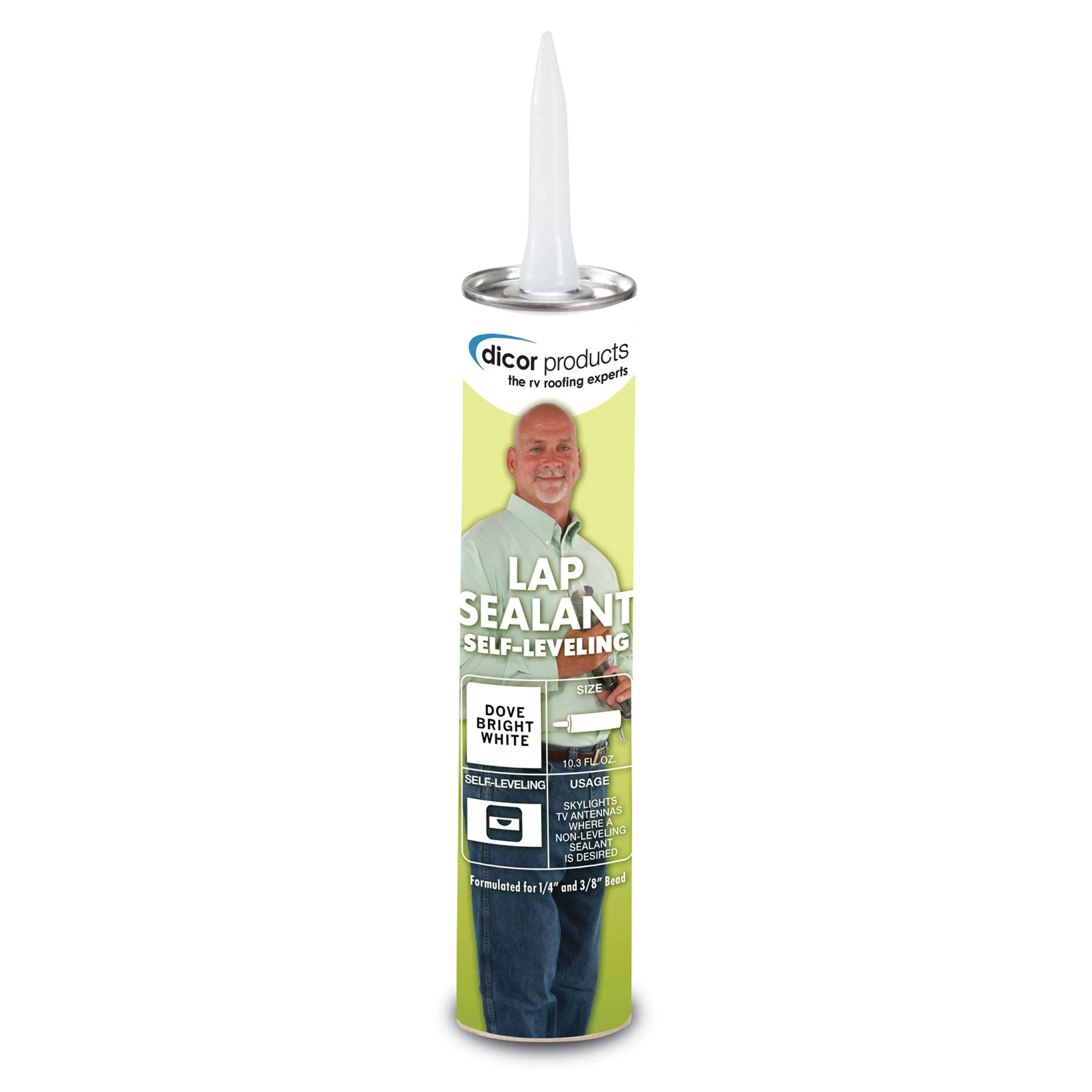 RV - Trailer /  Self Leveling Lap Sealant - Use on Roof Seams, Vents and More