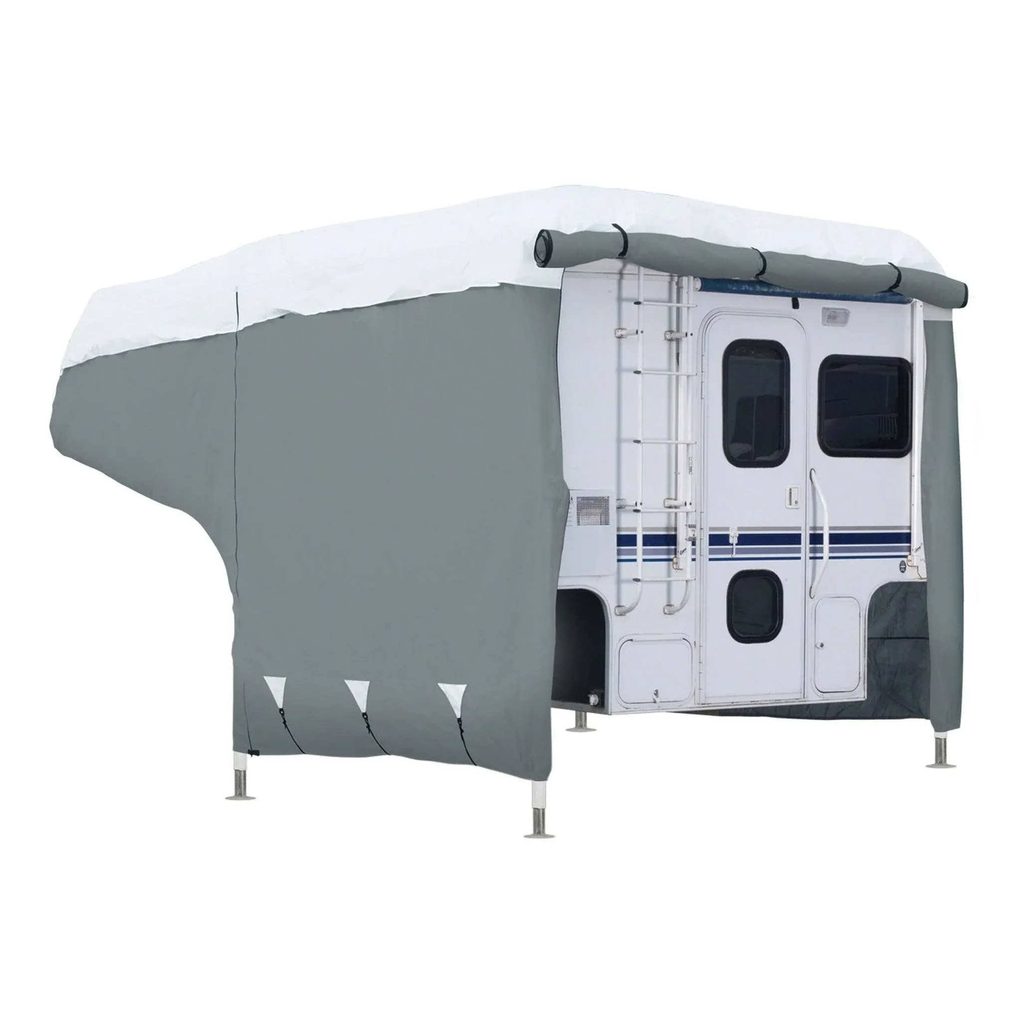 Classic Accessories 80-036 Truck Camper Cover - 8&#039; to 10&#039;