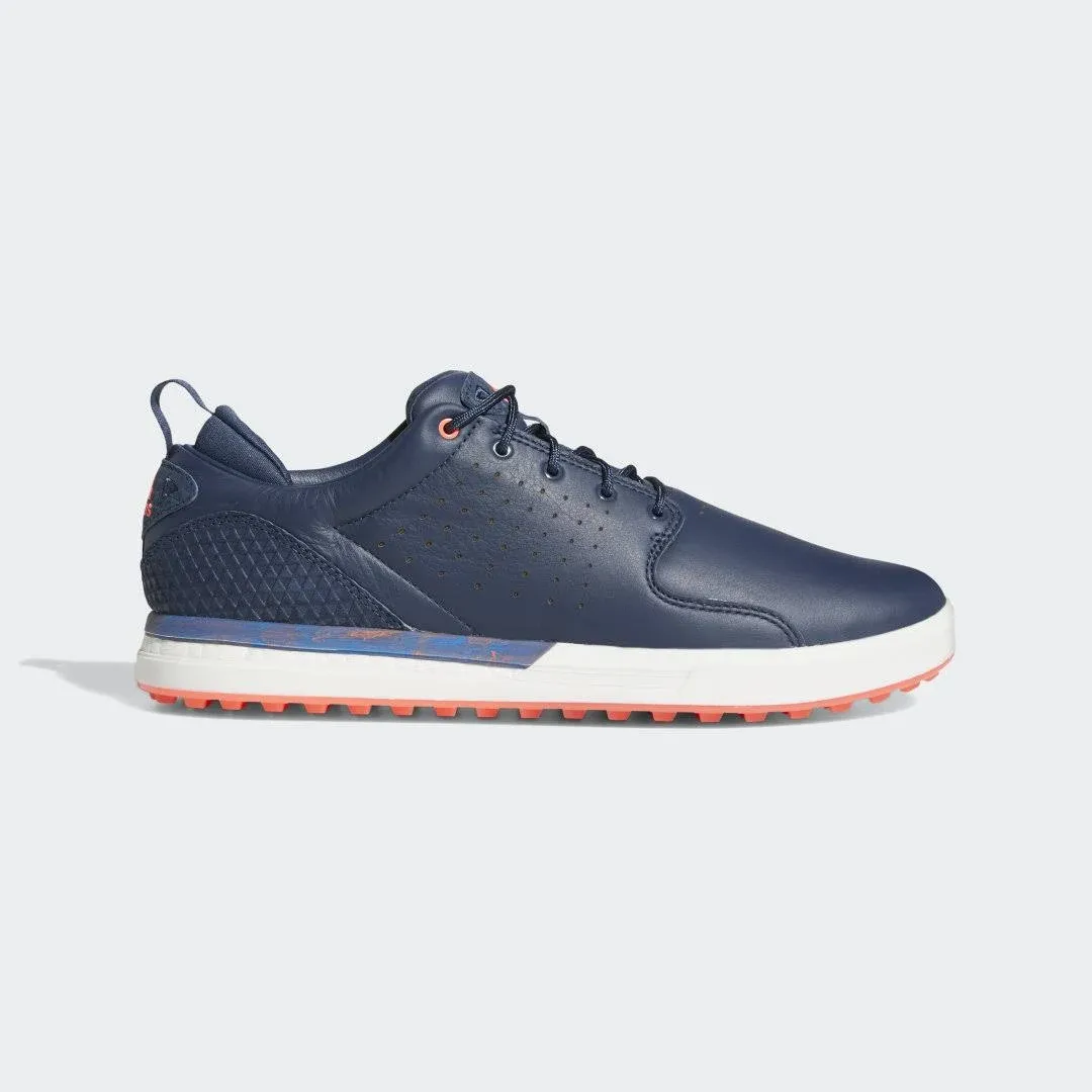 Adidas Flopshot Spikeless Golf Shoes - Crew Navy/Blue Rush/Turbo 11