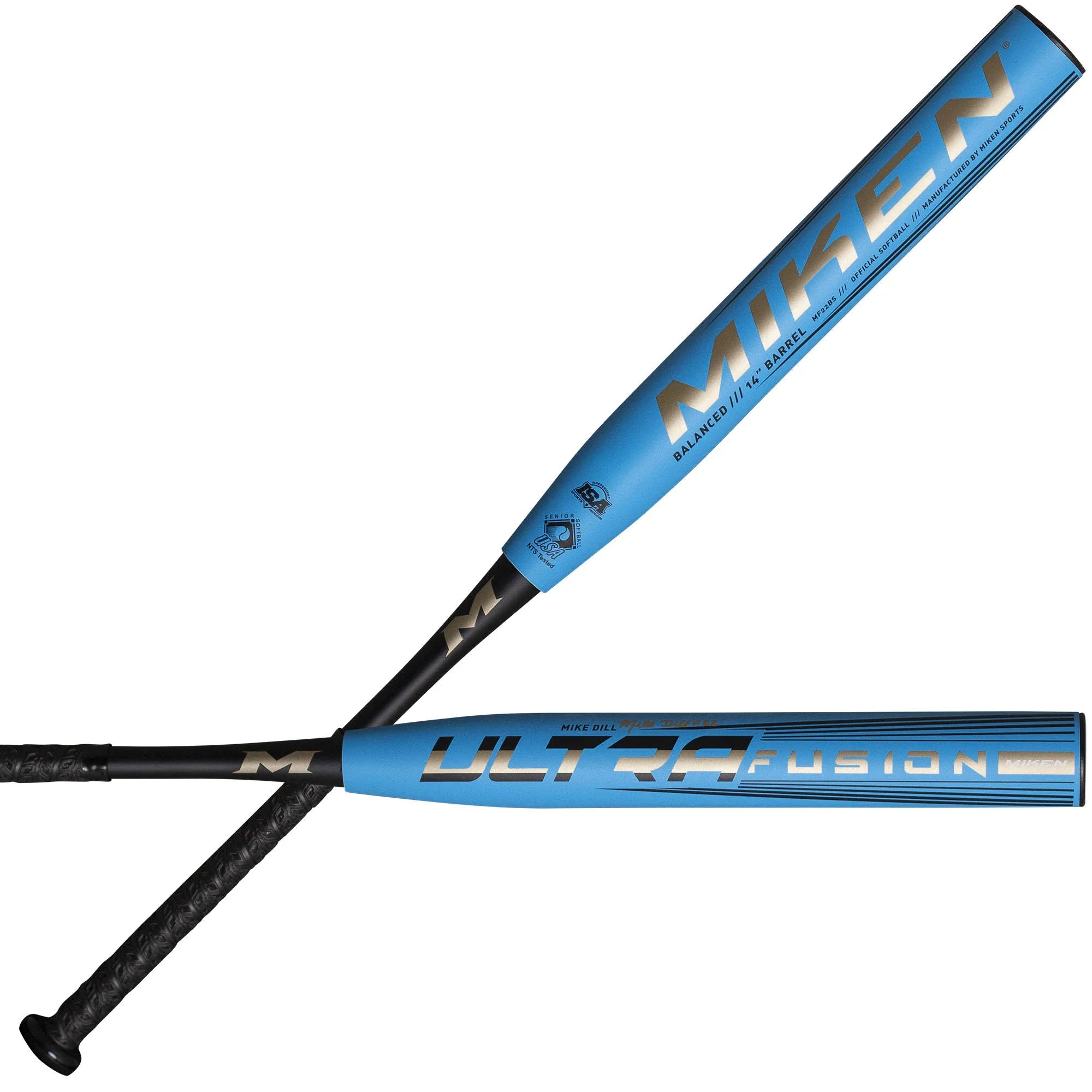 2022 Miken Mike Dill Ultra Fusion Balanced Slowpitch Bat SSUSA