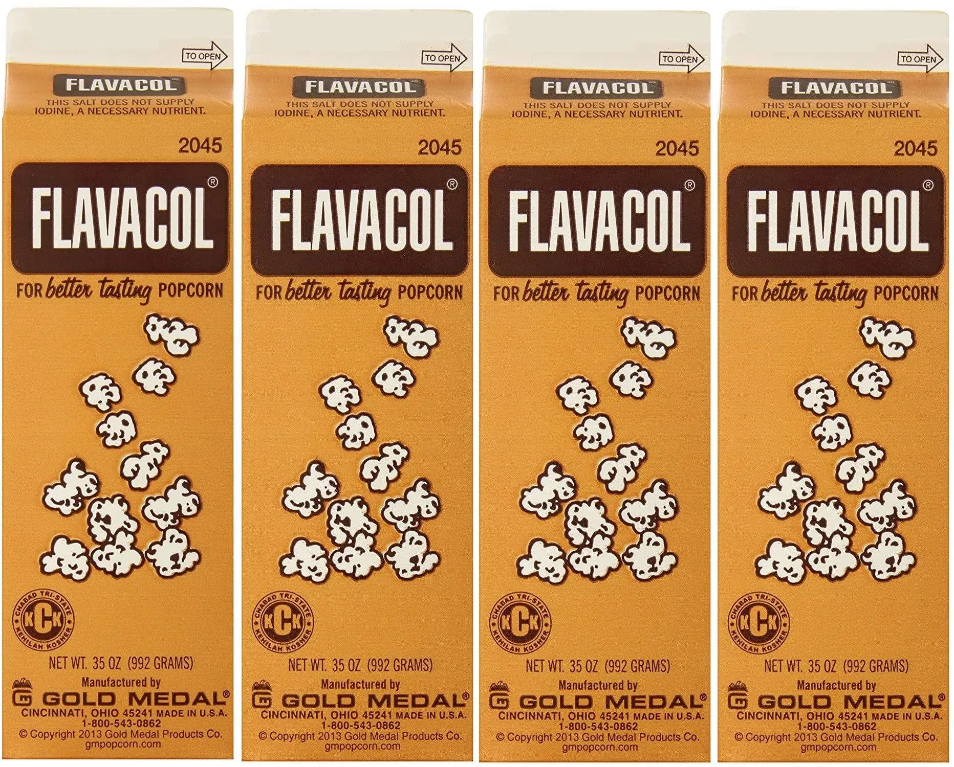 Gold Medal 2045 Flavacol Seasoning Popcorn Salt