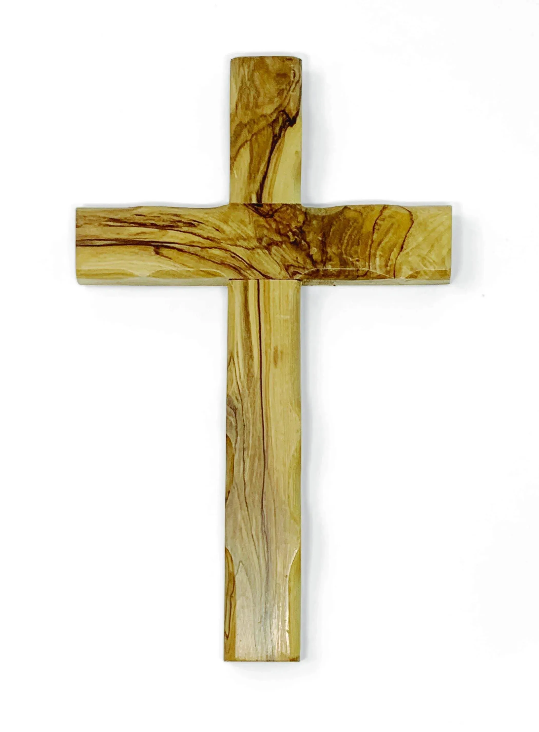 Holy Land Olive Wood Cross, Medium