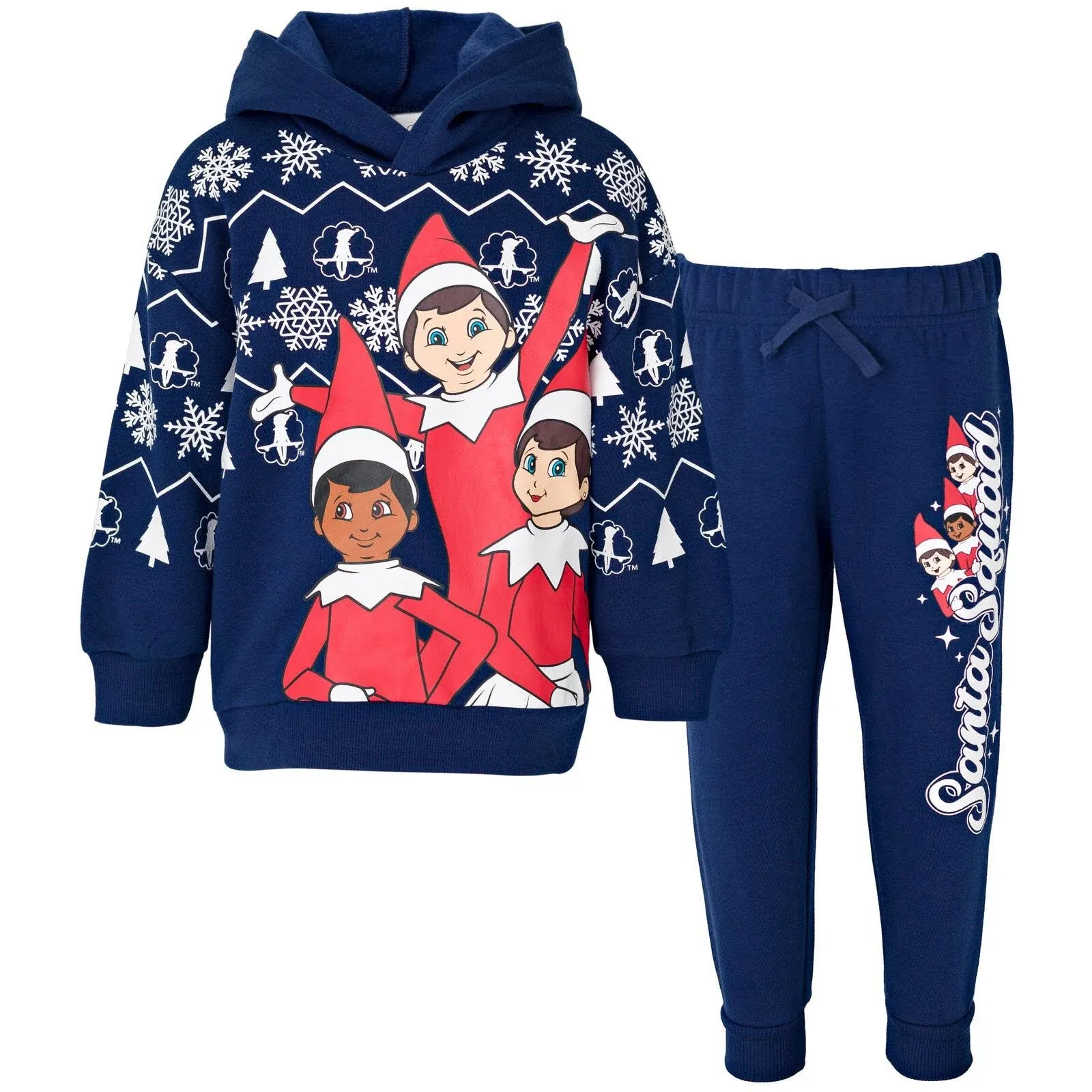 The Elf on the Shelf Fleece Hoodie and Pants Outfit Set