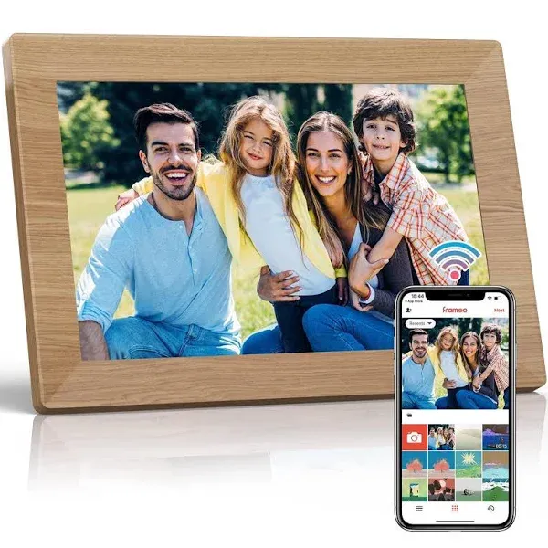 Skyzoo WiFi 10.1'' Digital Picture Frame with 1280X800 Resolution, Touchscreen ...