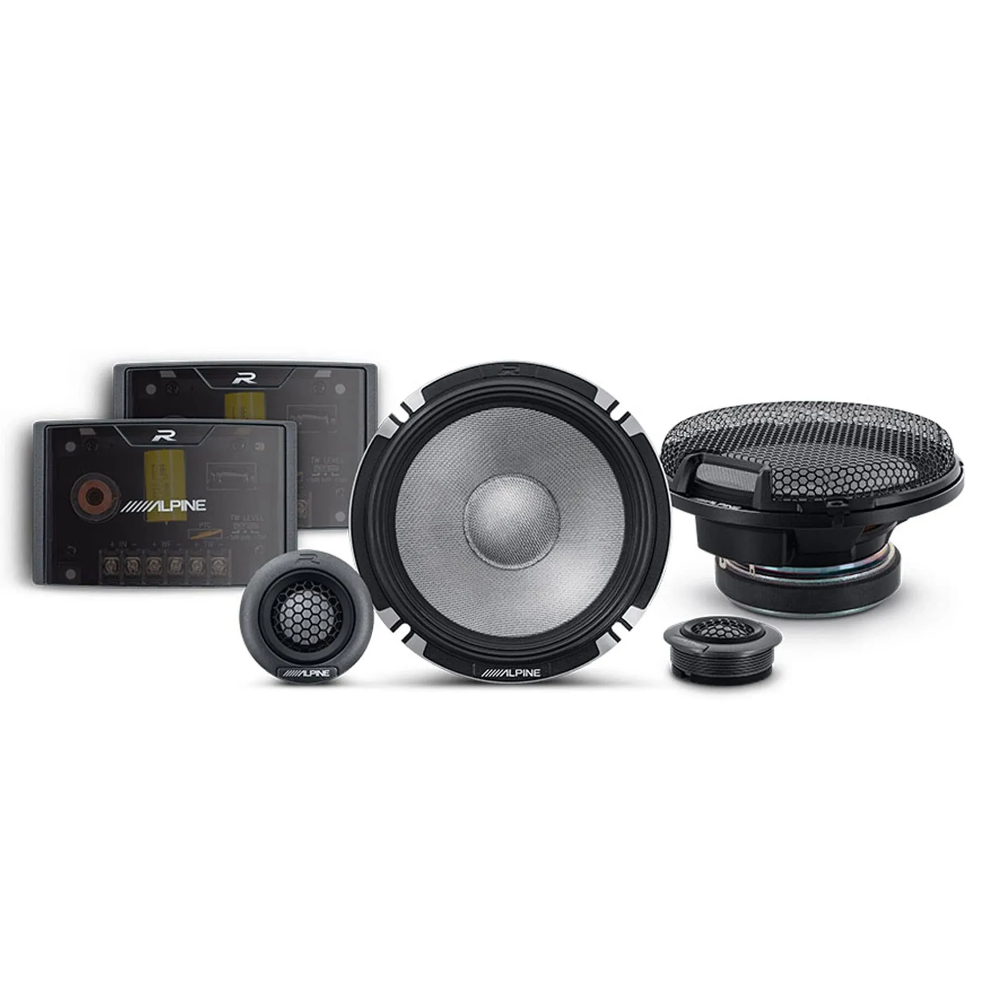 Alpine R-Series Pro 6.5" 2-Way Component Speakers