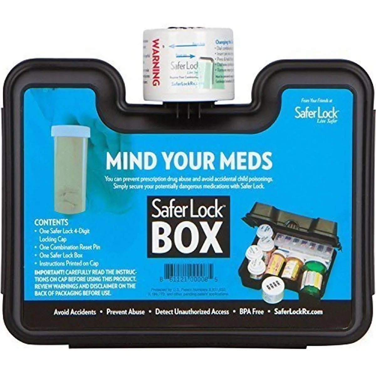 Safer Lock Medicine Box