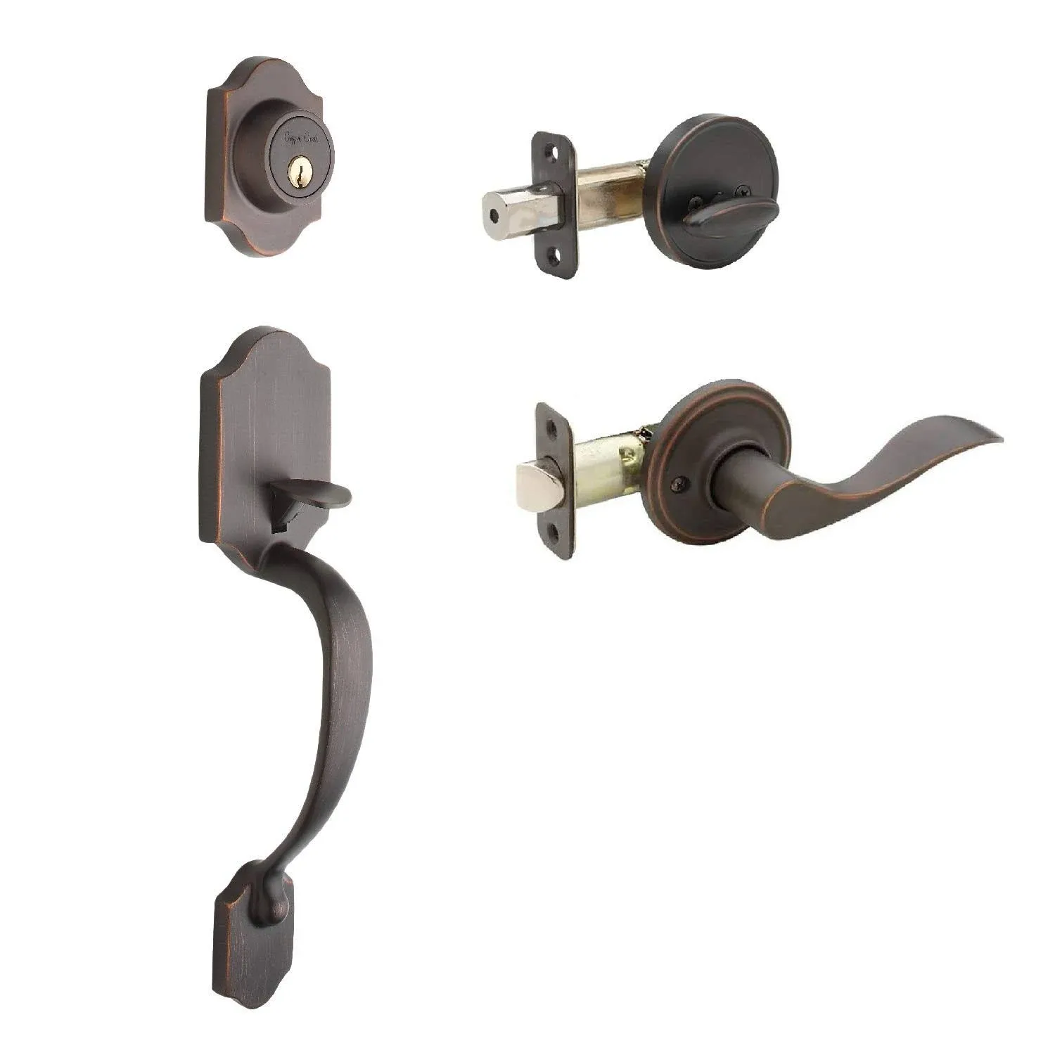 Copper Creek HZ2610xWL Heritage Handleset