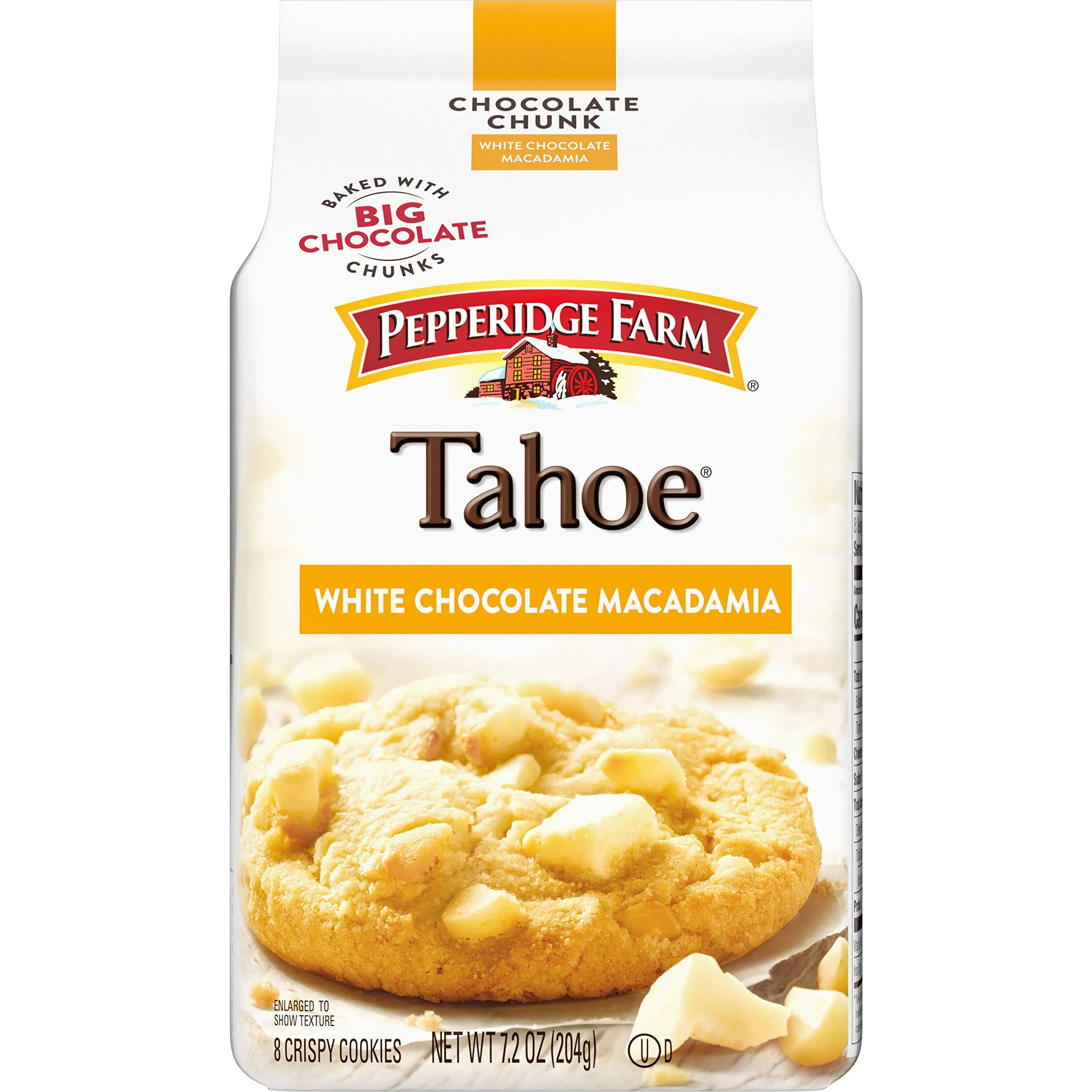 Pepperidge Farm Tahoe Cookies, White Chocolate Macadamia (7.2 oz)