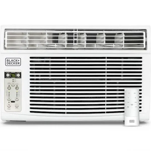 BLACK+DECKER BD08WT6 8000 BTU Window Air Conditioner Unit