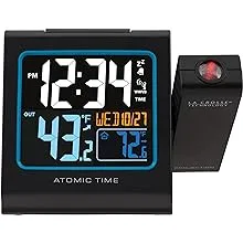 La Crosse Technology 616-146 Color Projection Alarm Clock