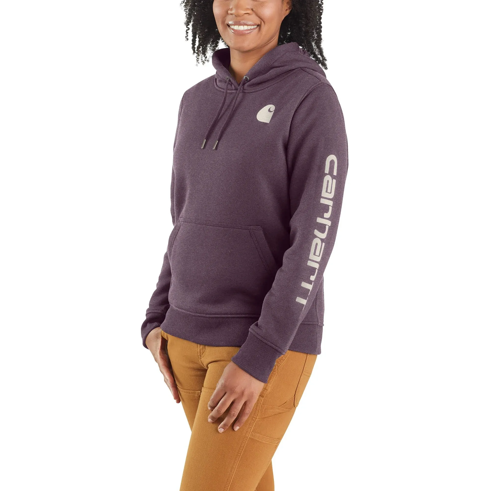 Carhartt Women's Relaxed Fit Midweight Graphic Hoodie