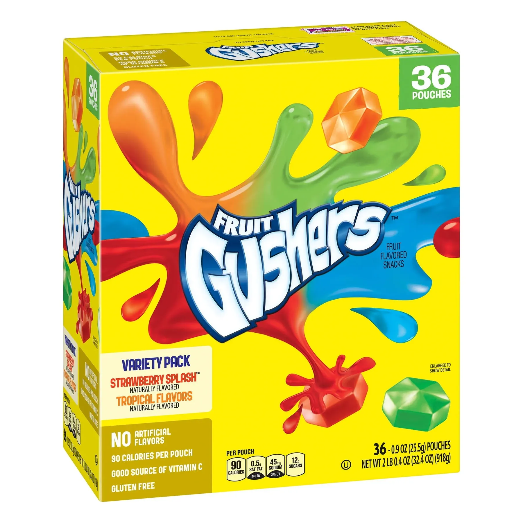 Fruit Gushers Tropical Snacks