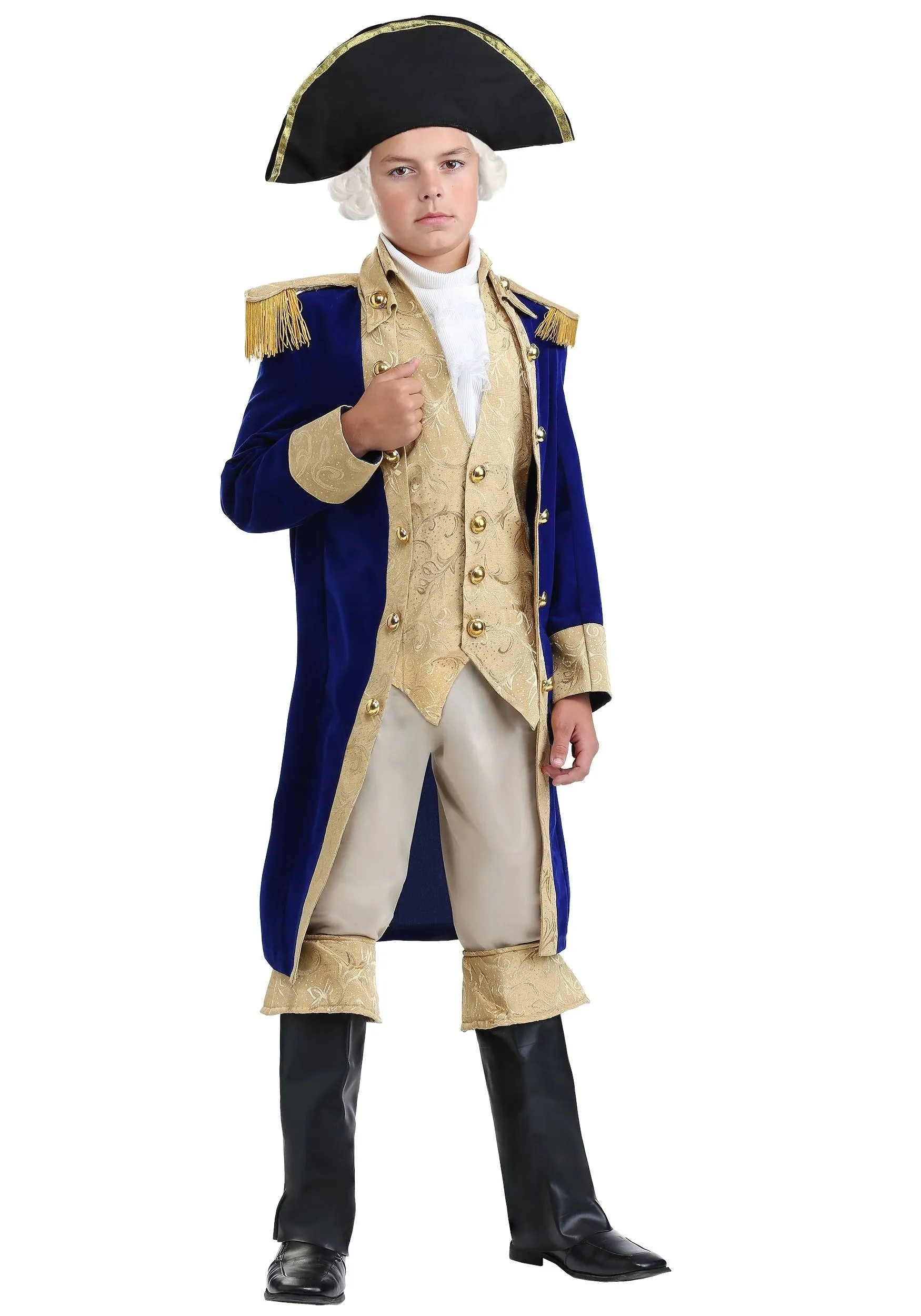 George Washington Costume for Boys