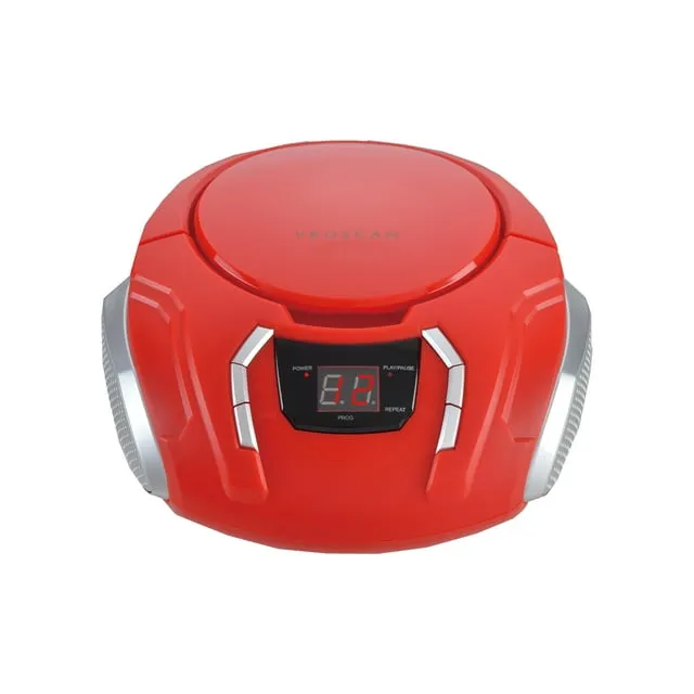 Sylvania Portable CD Boombox with AM/FM Radio (Orange)