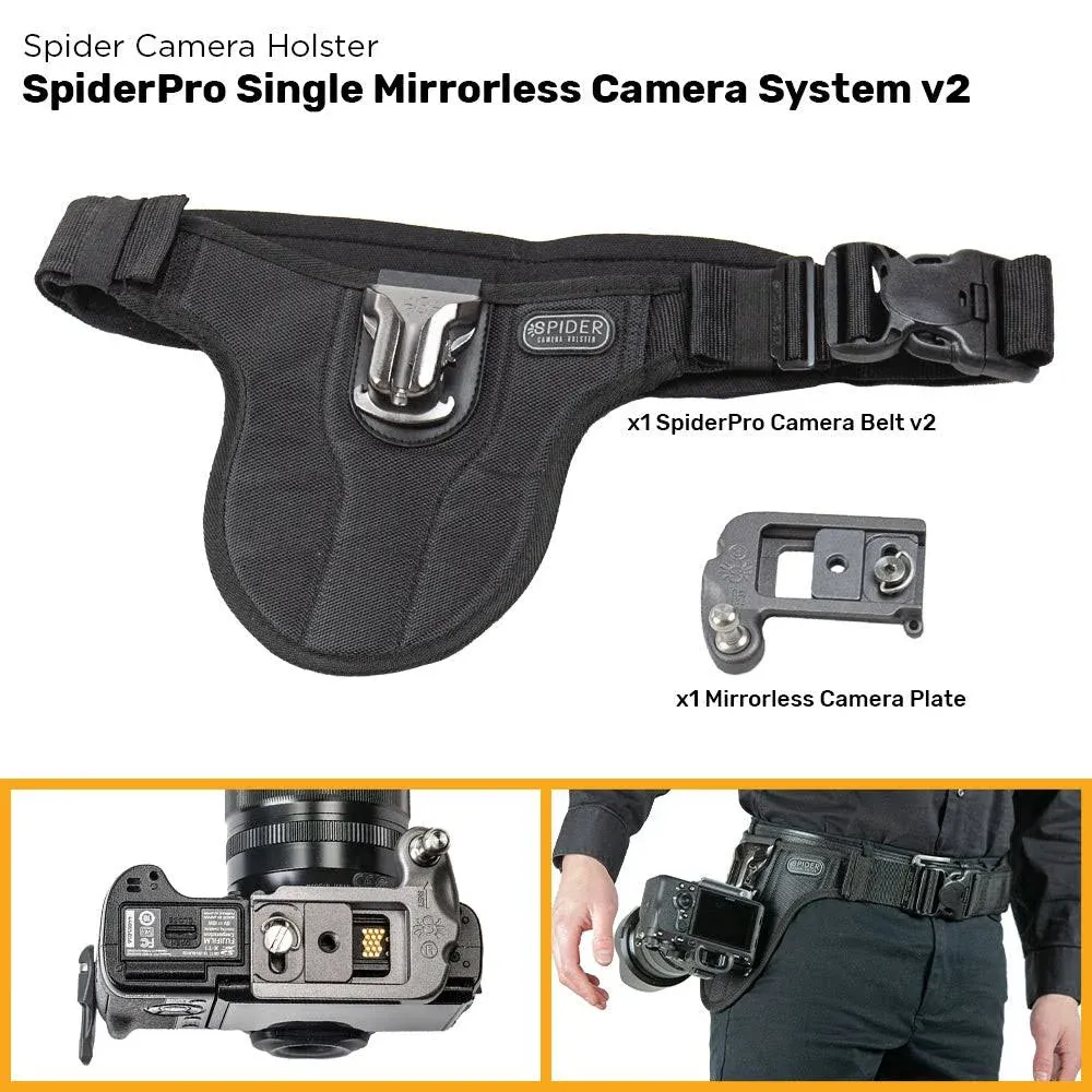 SpiderPro Camera Holster Single Mirrorless Camera System V2