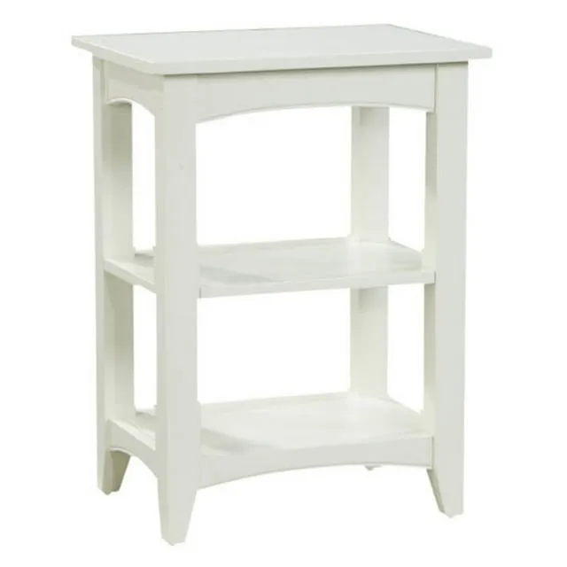 Alaterre 2-Shelf Shaker Cottage End Table