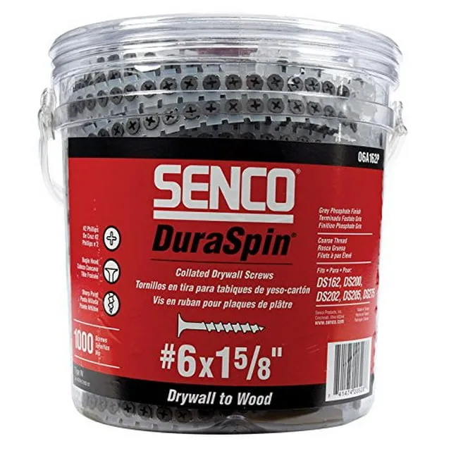 Senco DuraSpin 6x1-5/8&#034; Drywall Screws  - 06A162P