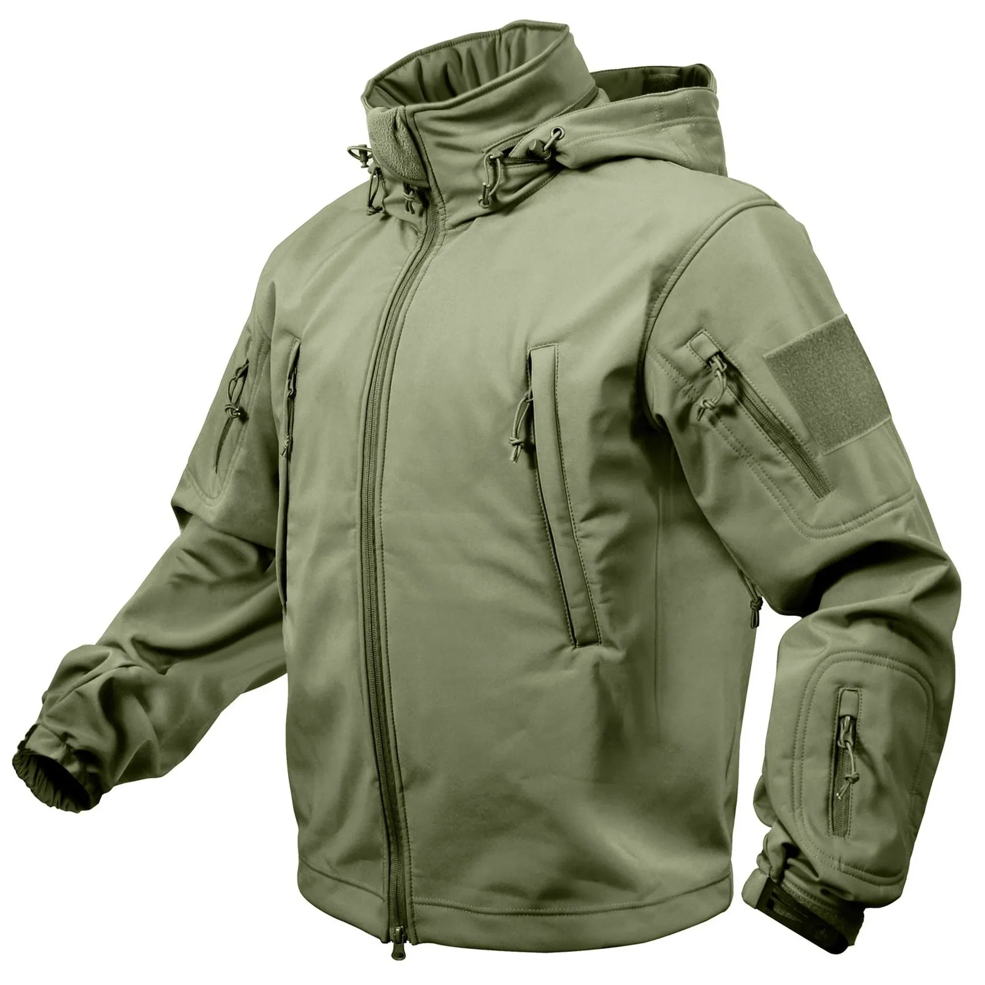 Olive Drab Special Ops Tactical Soft Shell Jacket