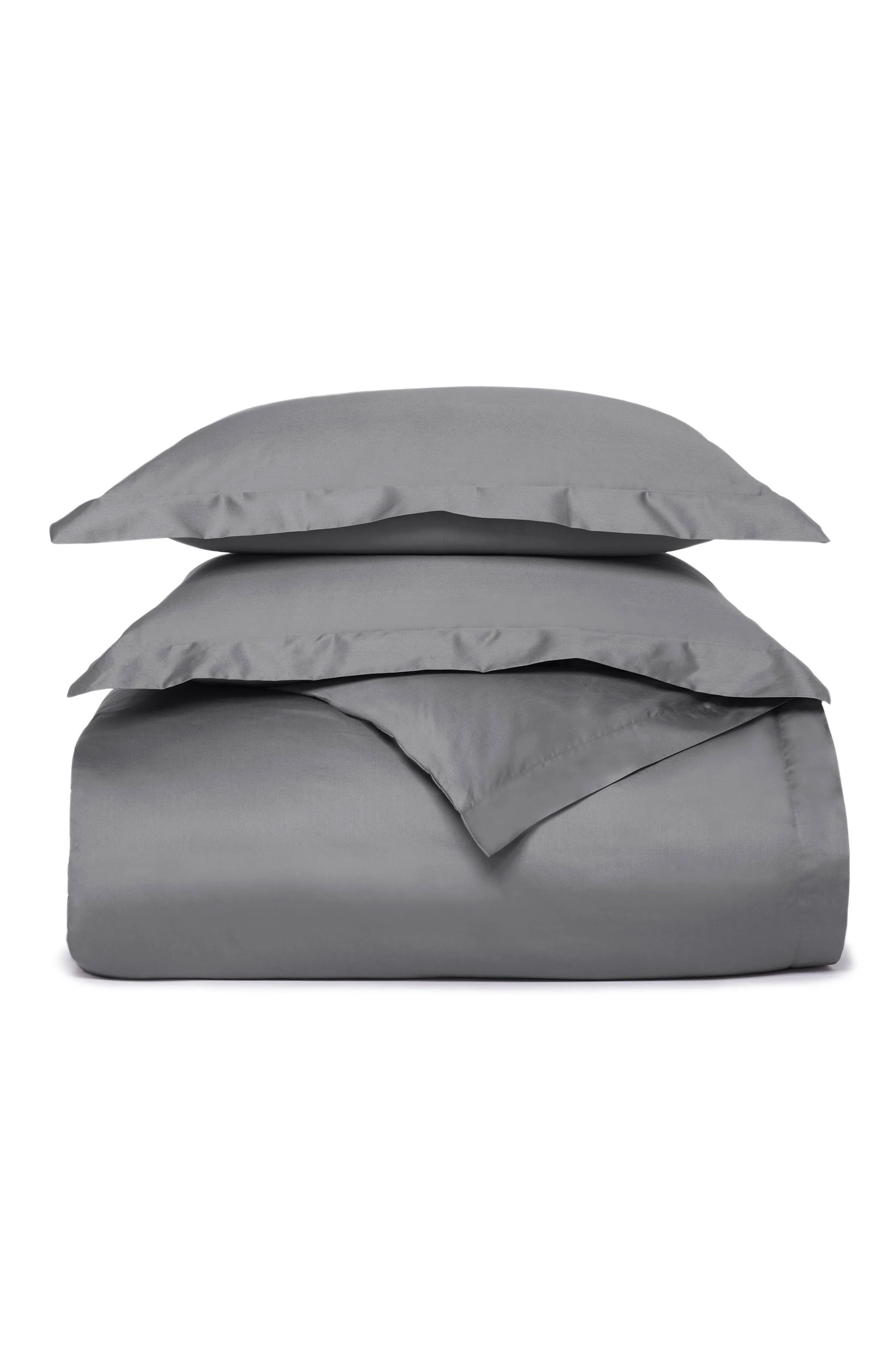 Boll & Branch Percale Hemmed Duvet Set