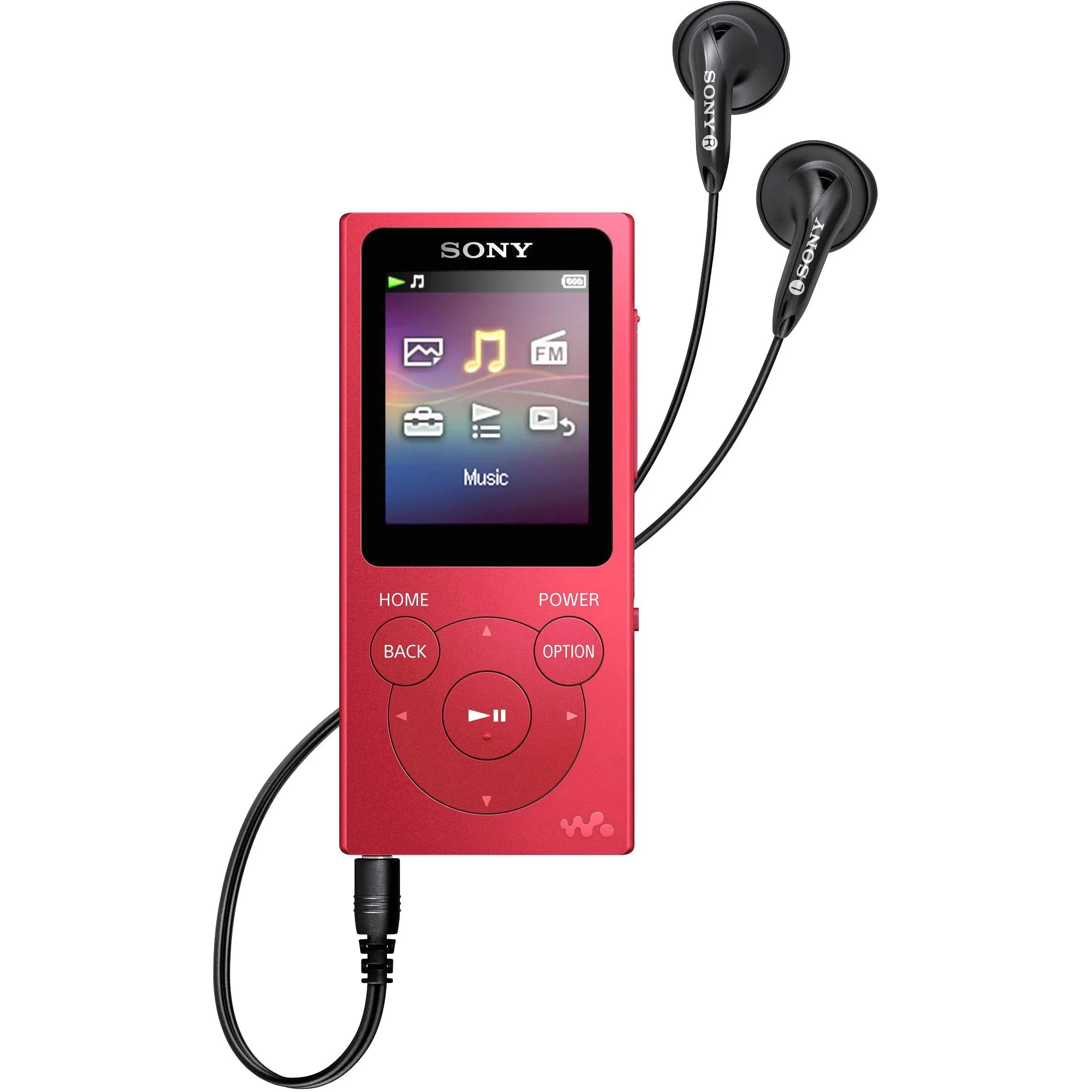 Sony NWE394/R Walkman MP3 Player - Red