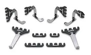 Moroso 72143 Small Block Chevy Centerbolt Loom Kit, Black, 7-9mm