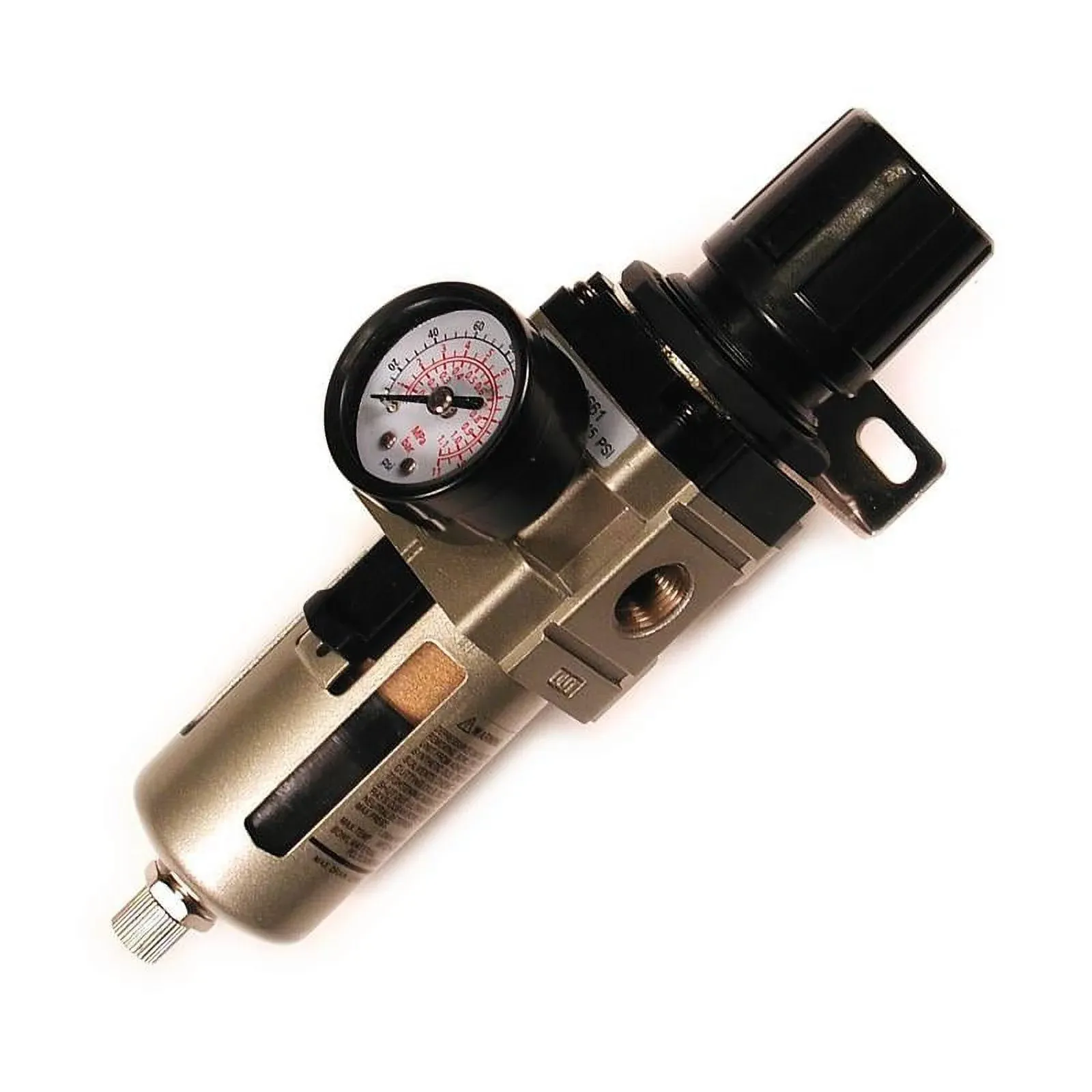 Primefit FR3802G 3/8-Inch Air Filter Regulator Combo with Gauge