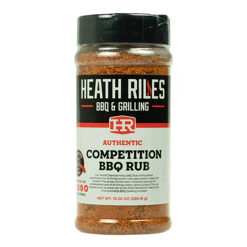 Heath Riles BBQ Competition BBQ Rub 10.2 oz