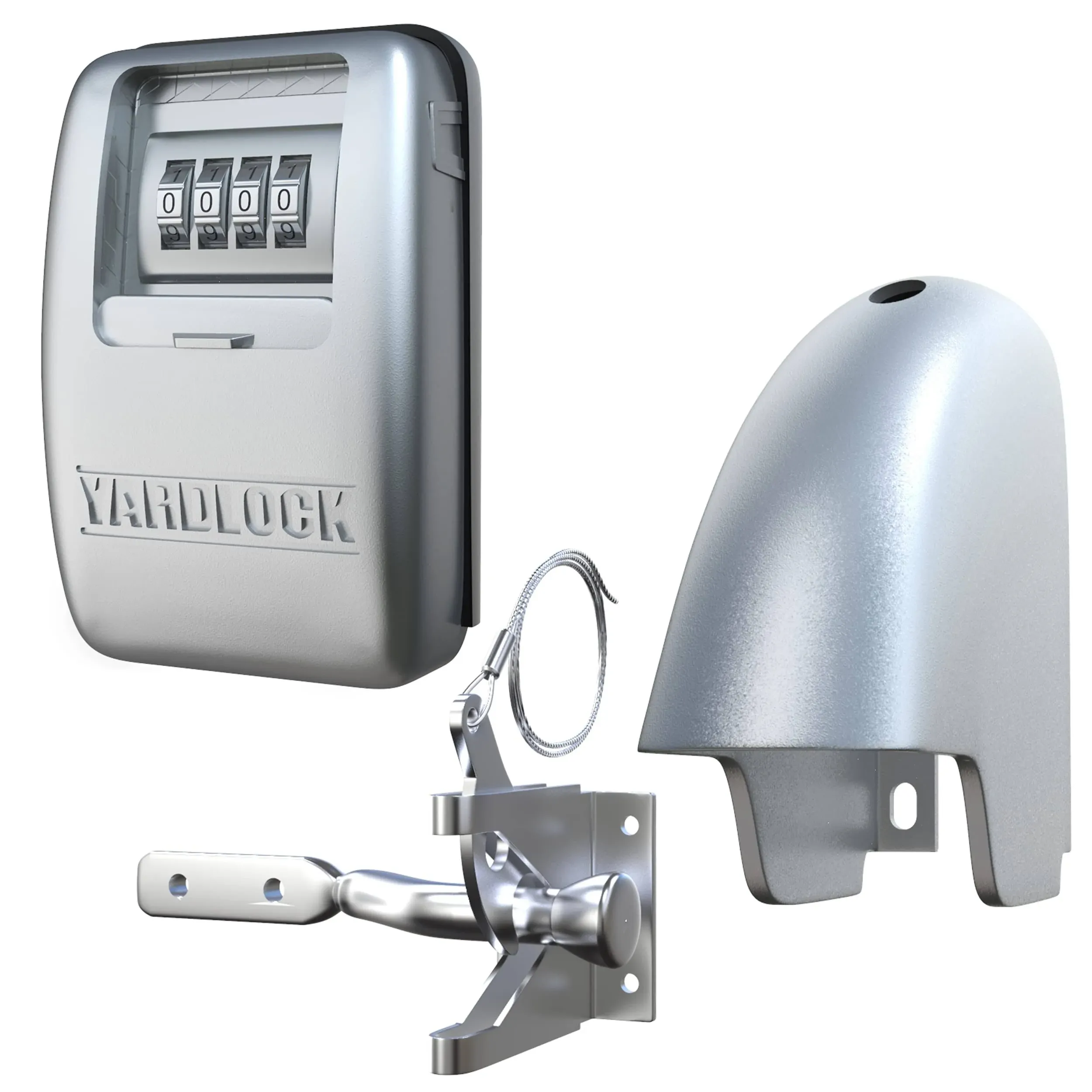 Yardlock Keyless Gate Lock - Secure Fence Lock and Latch - Strong Durable System ...