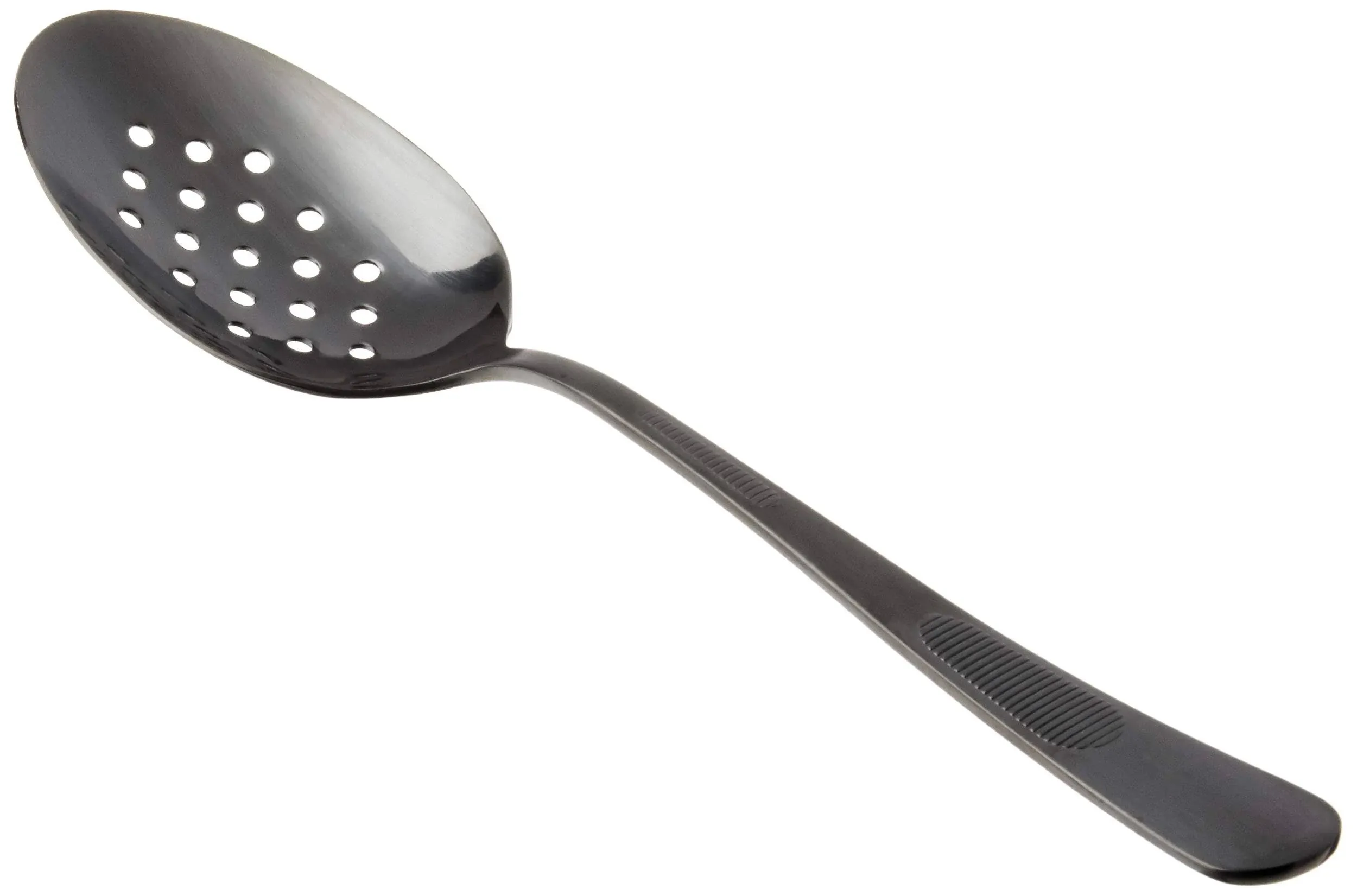 Mercer Culinary 18-8 Stainless Steel Plating Spoon, 9 Inch, Matte Black