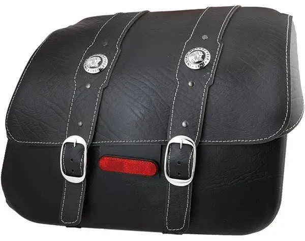 Indian Motorcycle Genuine Leather Saddlebags, Pair