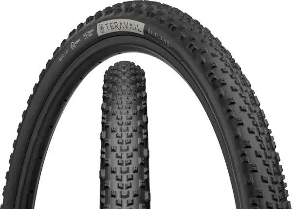 Teravail Rutland Tire - 700 x 35, Light and Supple, Black, Fast Compound