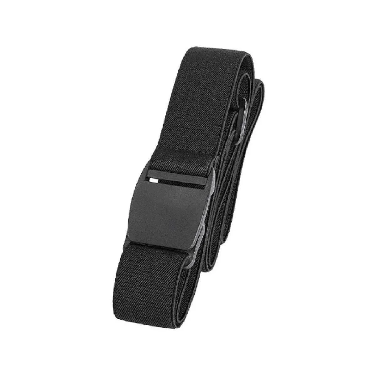 XZQTIVE Men Women No Show Elastic Stretch Belt Invisible Web Belt Quick Release Flat Plastic Buckle