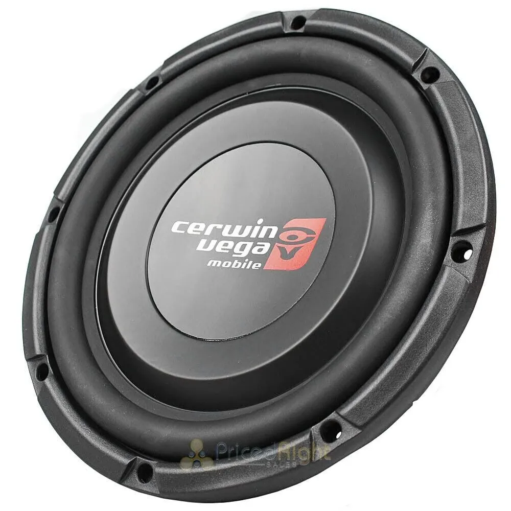 Cerwin Vega VPS102D 10" 2Ω 600W Max/300W RMSDual Voice Coil Shallow Subwoofer