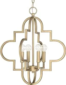 Capital Lighting 4541BG - Ellis 4 Light Pendant Brushed Gold