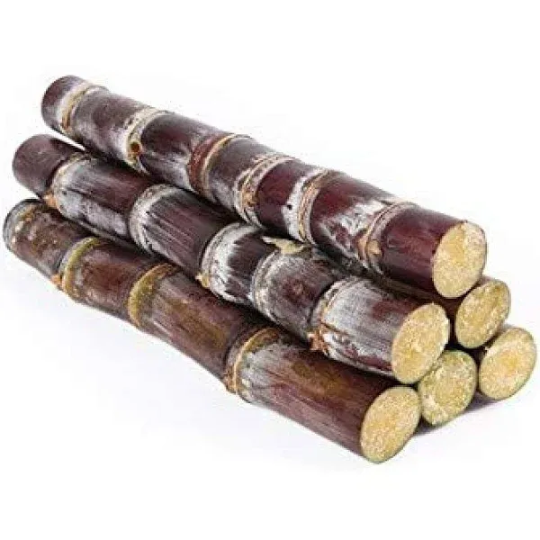 Fresh Purple Sugarcane Sticks (5lbs)-Standard shipping included.