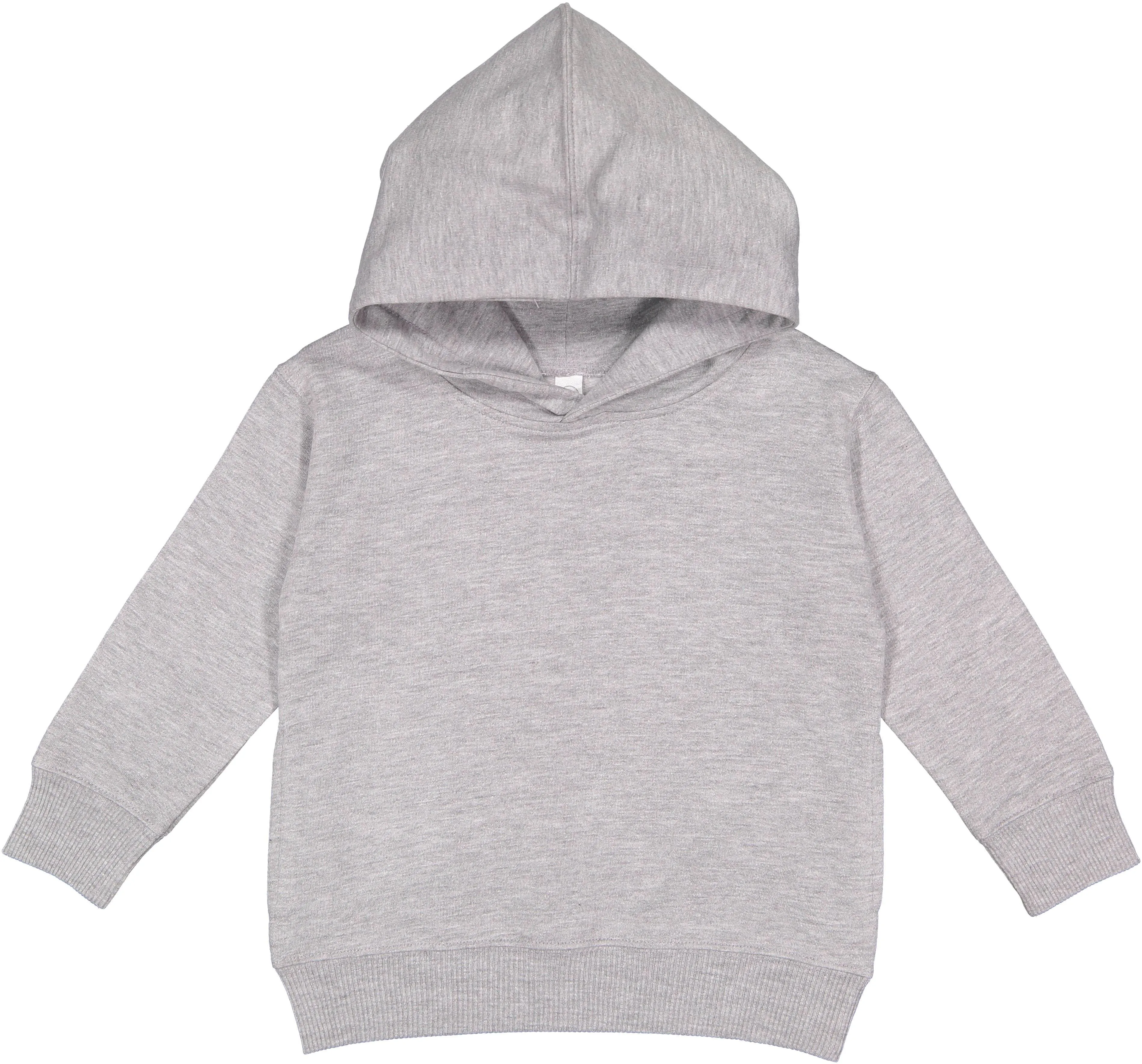 Rabbit Skins 3326 Toddler Pullover Fleece Hoodie - Heather - 5/6