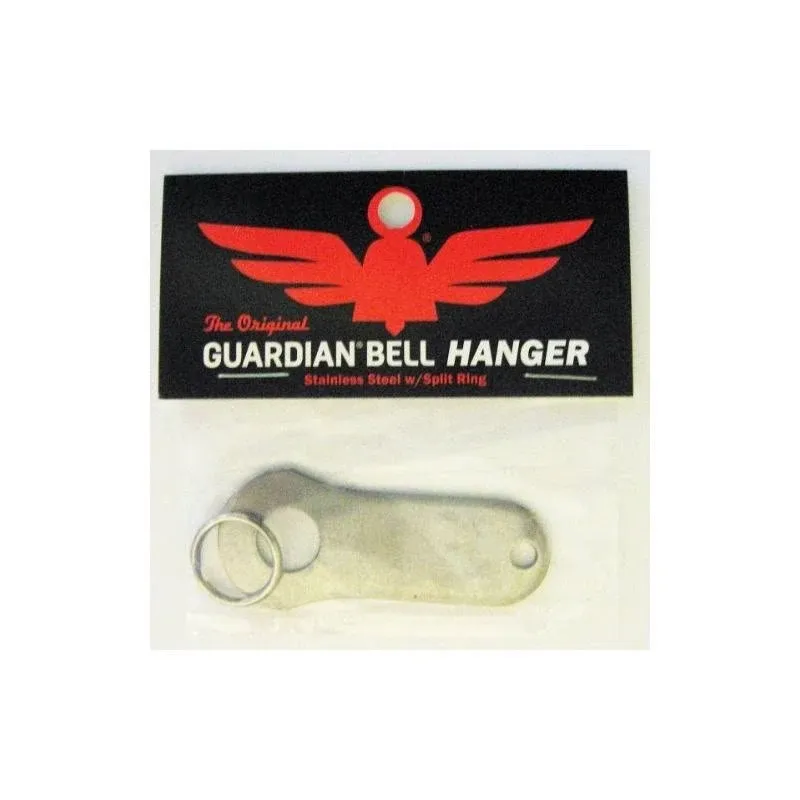 Guardian Motorcycle Biker Luck Gremlin Riding Bell Hanger, Silver